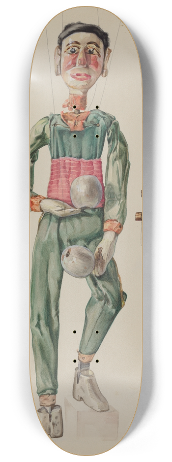 James McLellan - Juggling Marionette 8.25 inch art skate deck