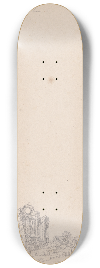 James Moore - Arbroath Abbey, Scotland 8.25 inch art skate deck