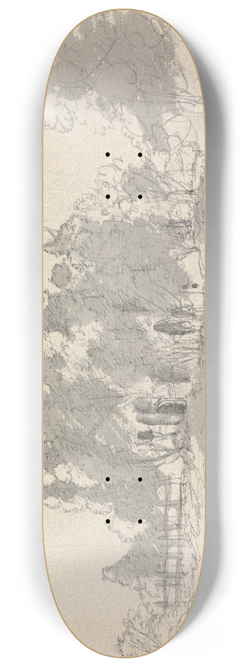 James Moore - Buckfast Abbey, Devon, England 8.25 inch art skate deck