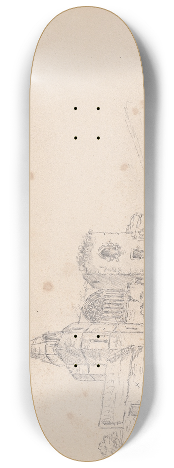 James Moore - Dunfermline, The Refectory 8.25 inch art skate deck