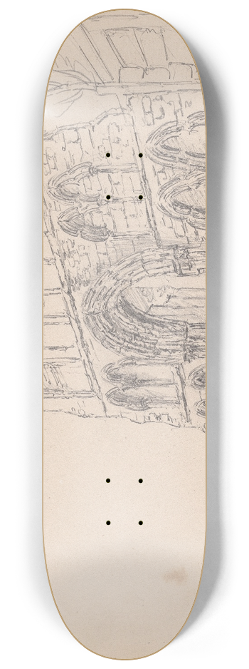 James Moore - Gateshead Abbey 8.25 inch art skate deck