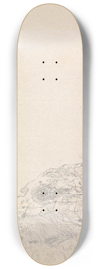 James Moore - Netley Abbey, Hampshire, England 8.25 inch art skate deck