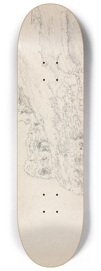 James Moore - Sandsfoot Castle, Weymouth 8.25 inch art skate deck