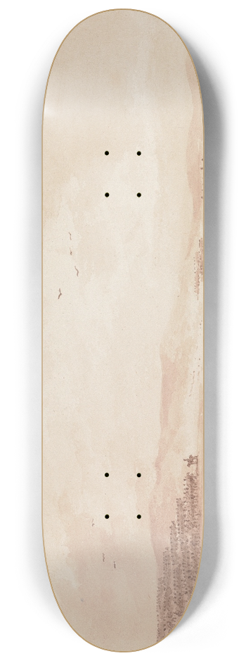 James Pattison Cockburn - Cavalry Exercising 8.25 inch art skate deck