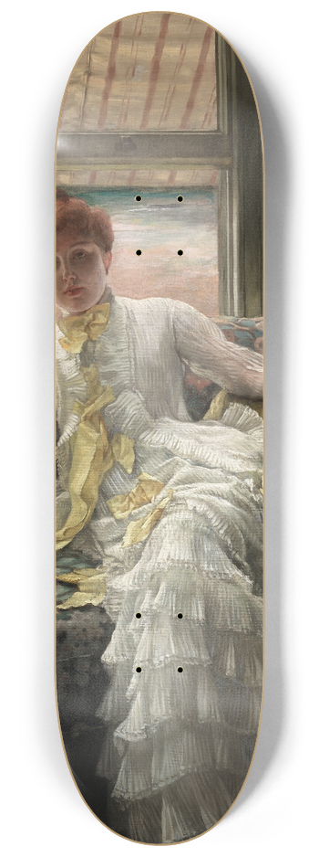 James Tissot - Seaside 8.25 inch art skate deck