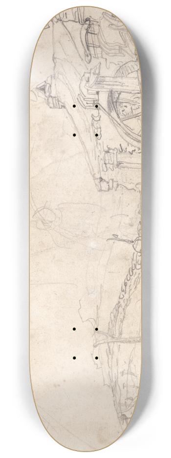 James Ward - A Mill 8.25 inch art skate deck