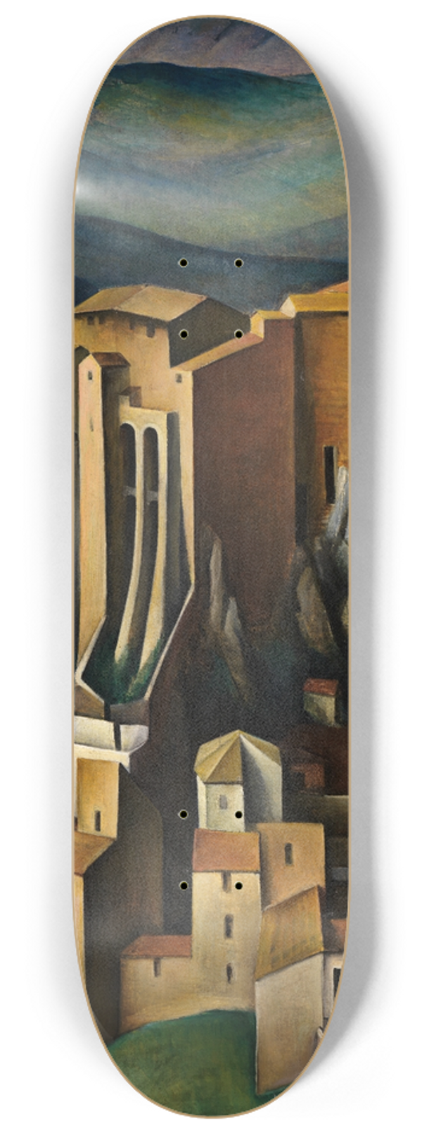 Alexander Kanoldt - Olevano 8.25 inch art skate deck