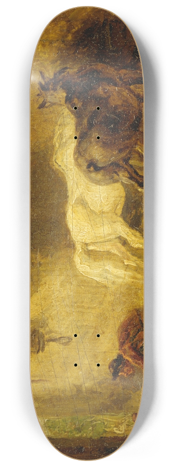 James Ward - Interior of a Stable 8.25 inch art skate deck