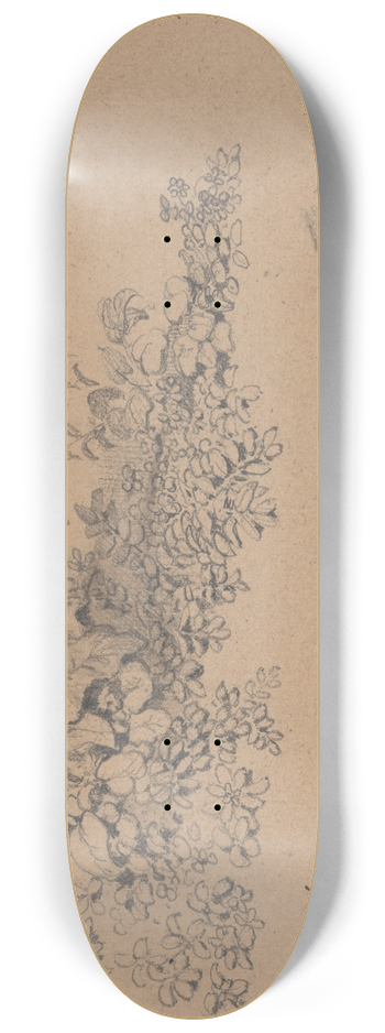 James Ward - Study of Undergrowth 8.25 inch art skate deck
