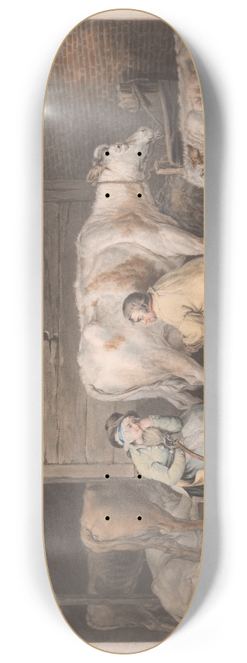 James Ward - The Cow House 8.25 inch art skate deck