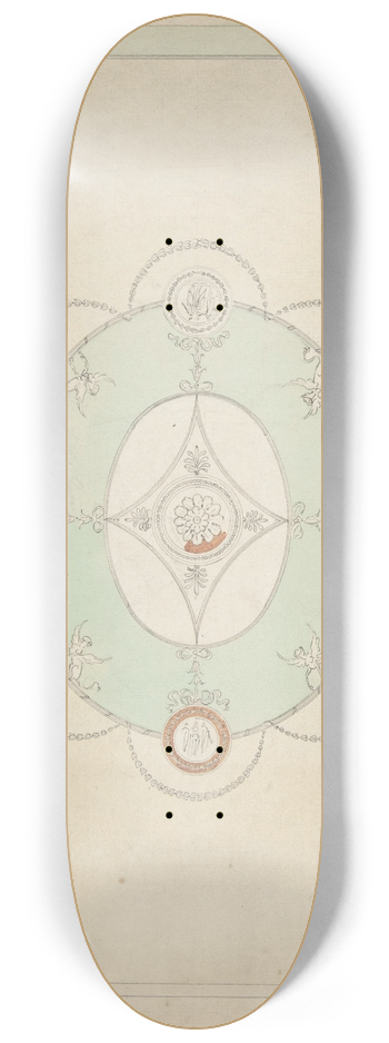 James Wyatt - Design for a Ceiling 8.25 inch art skate deck