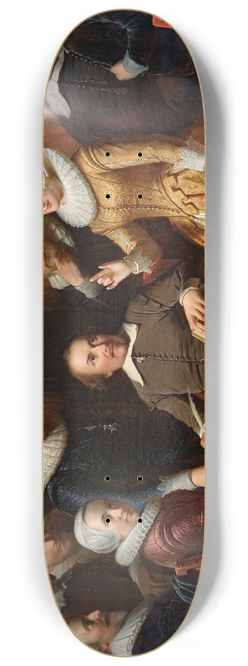 Jan Adam Kruseman - De Muiderkring 8.25 inch art skate deck