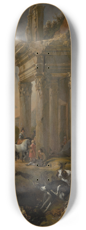 Jan Baptist Weenix - After the Hunt 8.25 inch art skate deck