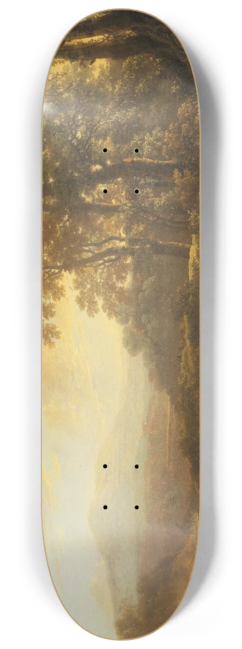 Jan Both - Italian Landscape with Mule Driver 8.25 inch art skate deck