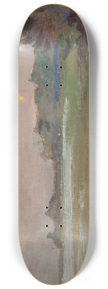 Jan Cigliski - Moonlite Evening (Mist) 8.25 inch art skate deck