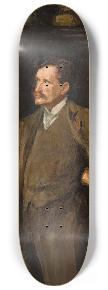 Jan Cigliski - Self-portrait 8.25 inch art skate deck