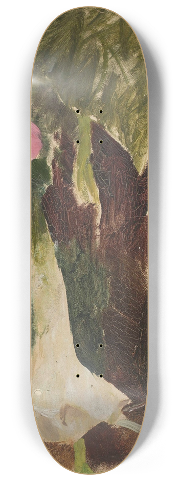 Jan Cigliski - Study of flowers 8.25 inch art skate deck