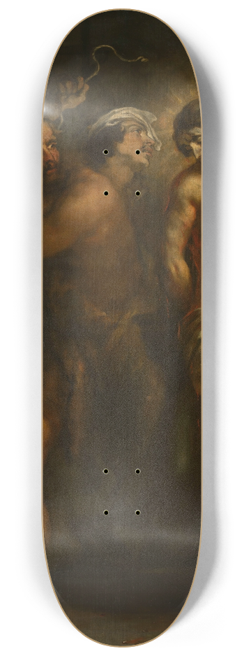 Jan Cossiers - Flagellation 8.25 inch art skate deck
