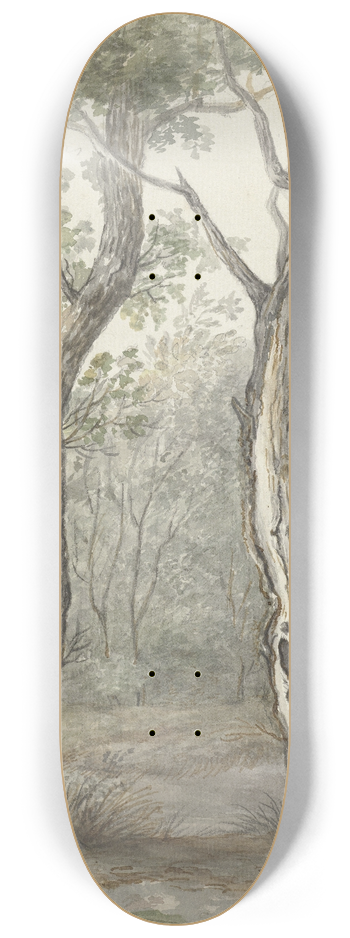 Jan Dasveldt - Boslandschap 8.25 inch art skate deck