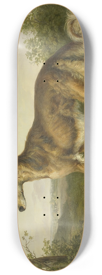 Jan Dasveldt - Siberian Greyhound 8.25 inch art skate deck
