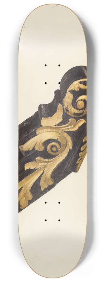 Jane Iverson - Ships Billethead 8.25 inch art skate deck