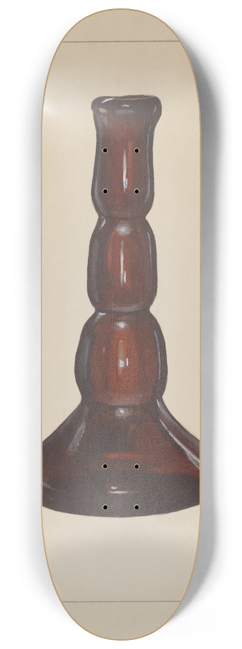 Janet Riza - Candlestick 8.25 inch art skate deck