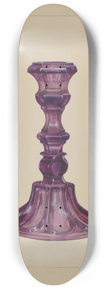 Janet Riza - Candlestick 8.25 inch art skate deck