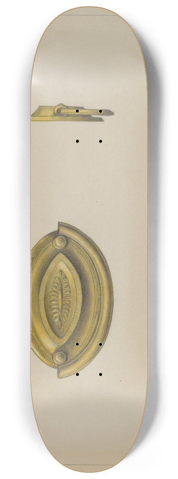 Janet Riza - Drawer Pull 8.25 inch art skate deck