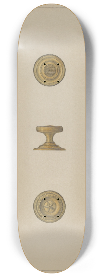 Janet Riza - Drawer Pull 8.25 inch art skate deck