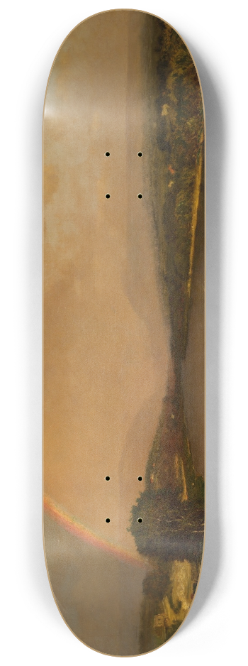 George Inness - Delaware Water Gap 8.25 inch art skate deck