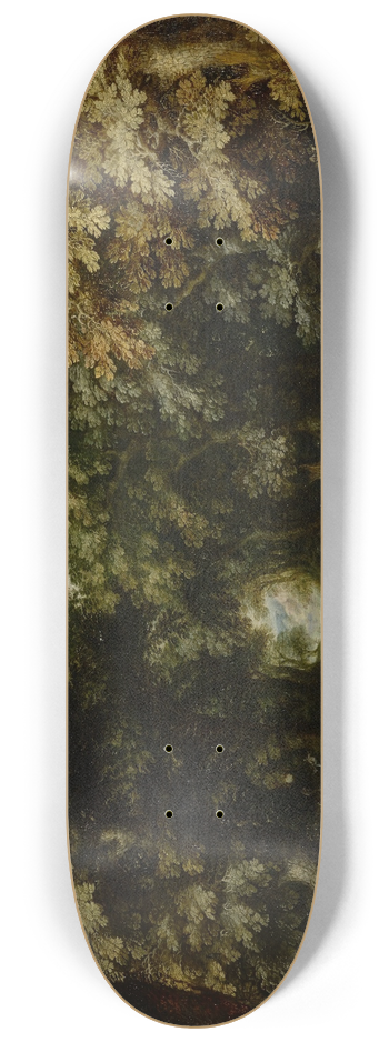 Alexander Keirincx - Deep in the Forest with a Perspective 8.25 inch art skate deck