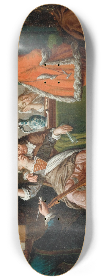 Jan Josef Horemans The Elder - At The MatchmakerS 8.25 inch art skate deck