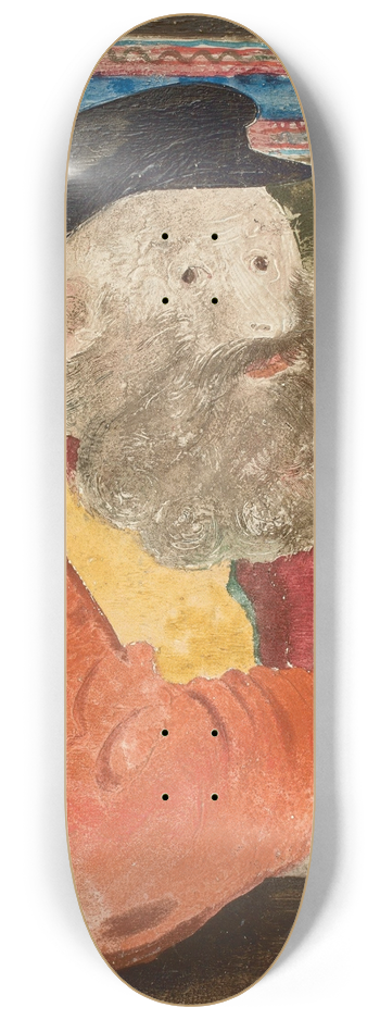 Jankel Adler - Brtiger Rabbi 8.25 inch art skate deck