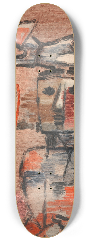 Jankel Adler - Junges Mdchen 8.25 inch art skate deck