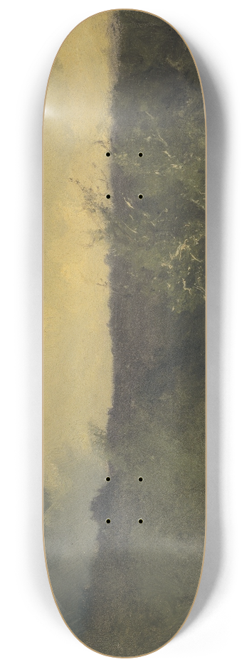 George Inness - Landscape 8.25 inch art skate deck