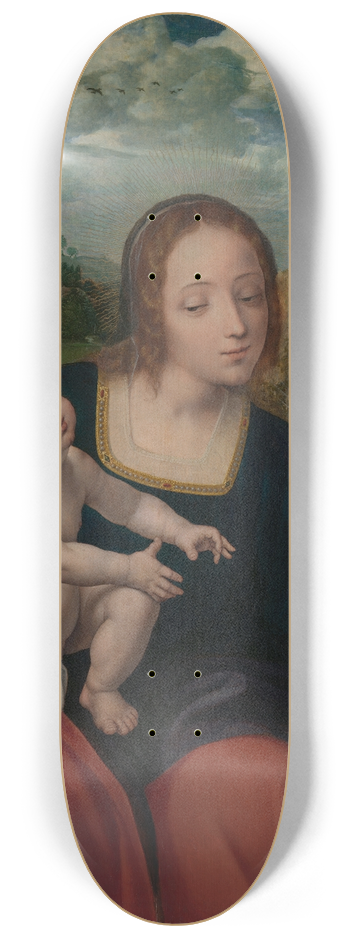 Jan Massys - The Rest on the Flight into Egypt 8.25 inch art skate deck