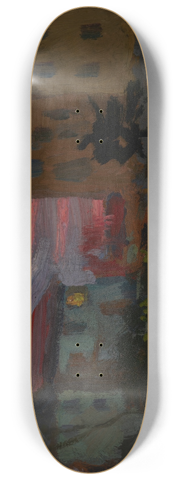 Jan Stanislawski - In Kyiv at Dawn 8.25 inch art skate deck