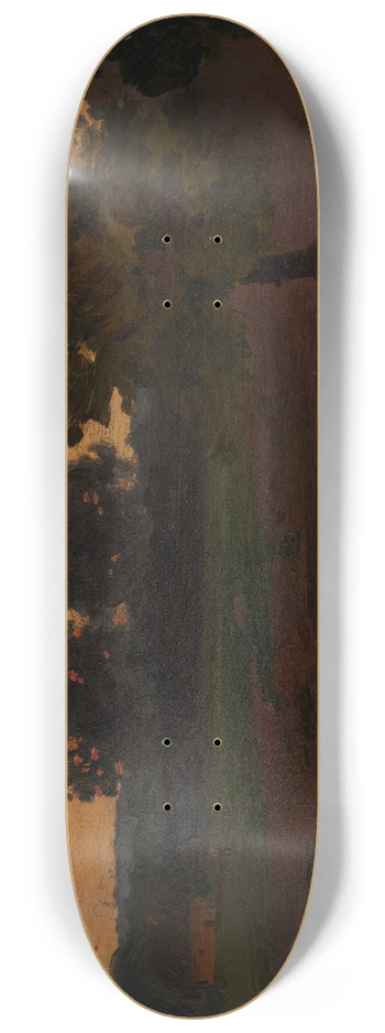 Jan Stanislawski - Landscape 8.25 inch art skate deck