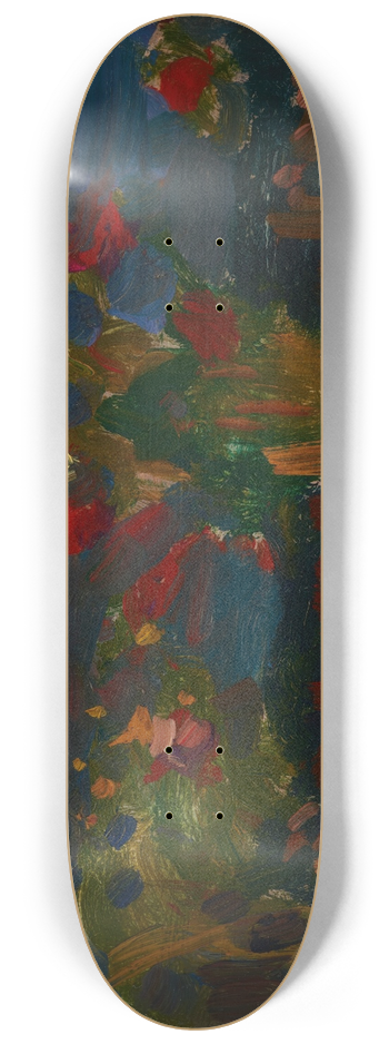 Jan Stanislawski - Merchant Garden in Kyiv 8.25 inch art skate deck