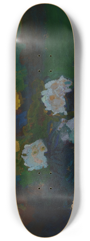 Jan Stanislawski - Rhododendrons 8.25 inch art skate deck