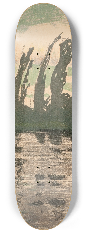 Jan Stanislawski - Topole 8.25 inch art skate deck