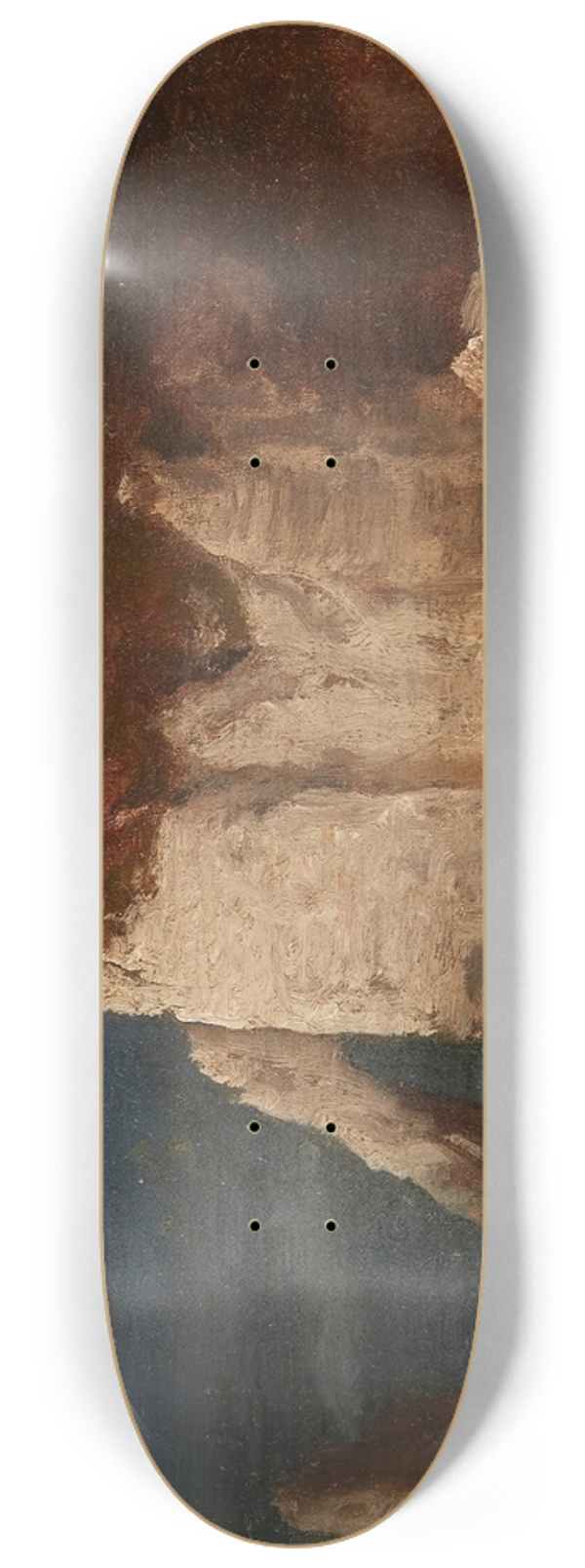 George Inness - tretat 8.25 inch art skate deck