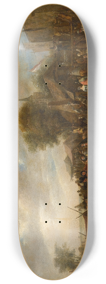 Jan Steen - Village Fair 8.25 inch art skate deck
