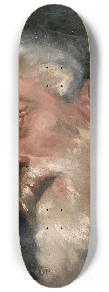 Jan Toorop - Head of an Old Man (study) 8.25 inch art skate deck
