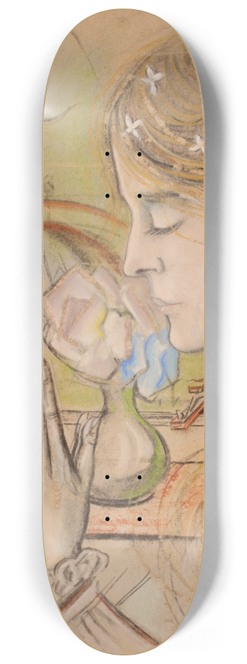 Jan Toorop - Het Gebed 8.25 inch art skate deck