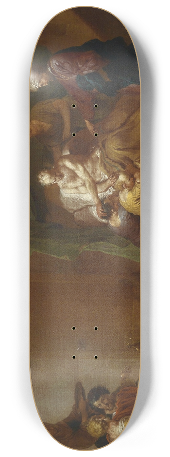 Januarius Zick - Jakob segnet die Shne Josephs 8.25 inch art skate deck