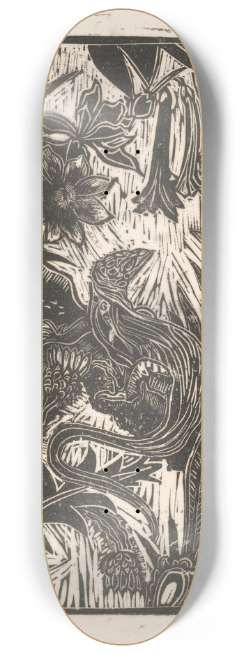 Janus de Winter - Hagedis 8.25 inch art skate deck