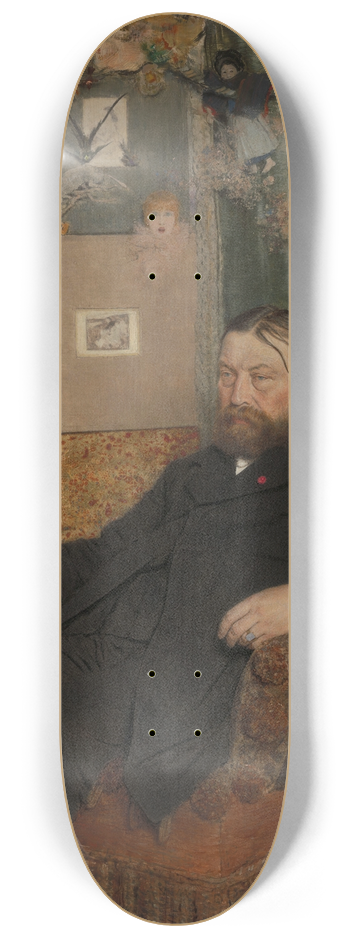 Jan van Beers - The Composer Peter Benoit 8.25 inch art skate deck