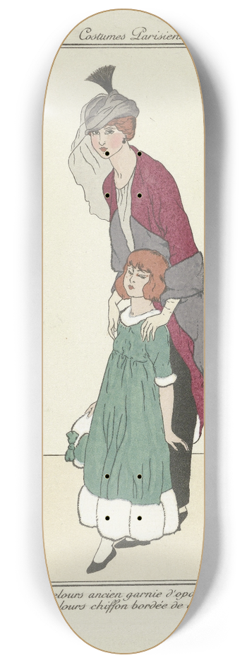 Jan van Brock - Robe de velours 8.25 inch art skate deck