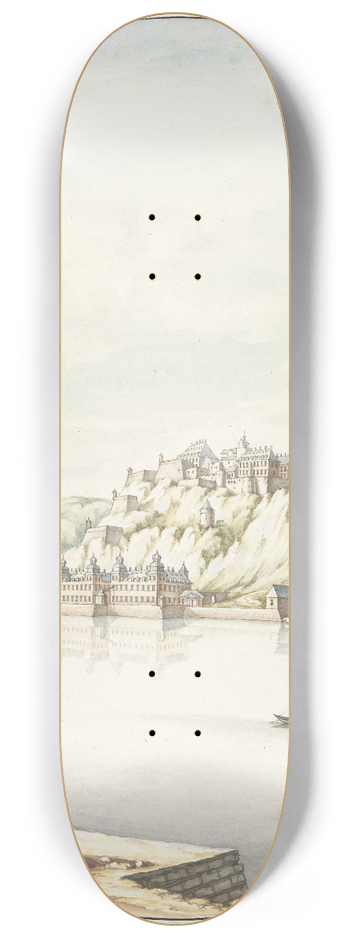 Jan van Call the elder - Kasteel Ehrenbreitstein 8.25 inch art skate deck